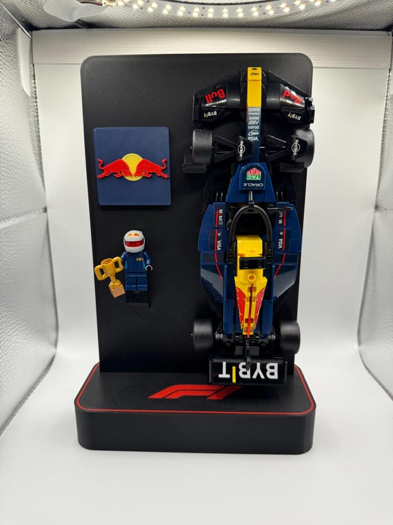 LEGO F1 Speed Champions Display Stand – Mini F1 Car Display