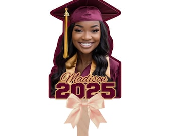 Graduation Fans | Customization Available | Bow Options