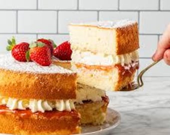 スポンジケーキのレシピ