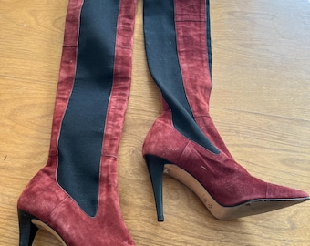 Botas de tacón de aguja hasta el muslo PacoGil