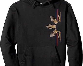 Sudadera con capucha personalizada de Michigan/Detroit: regalo con texto personalizado