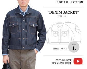 Lee / 80's usa製　denim jacket size L相当 Vintage 80s Lee Men's Denim Trucker Jacket/jean Jacket-made in