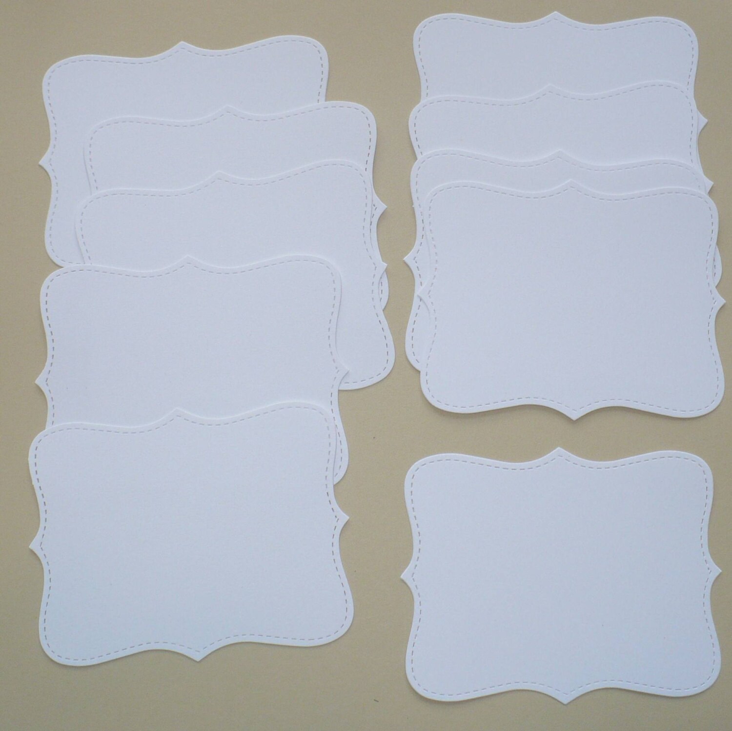 10 Cardstock Stampin Up Top Note White Color for crafts card Etsy