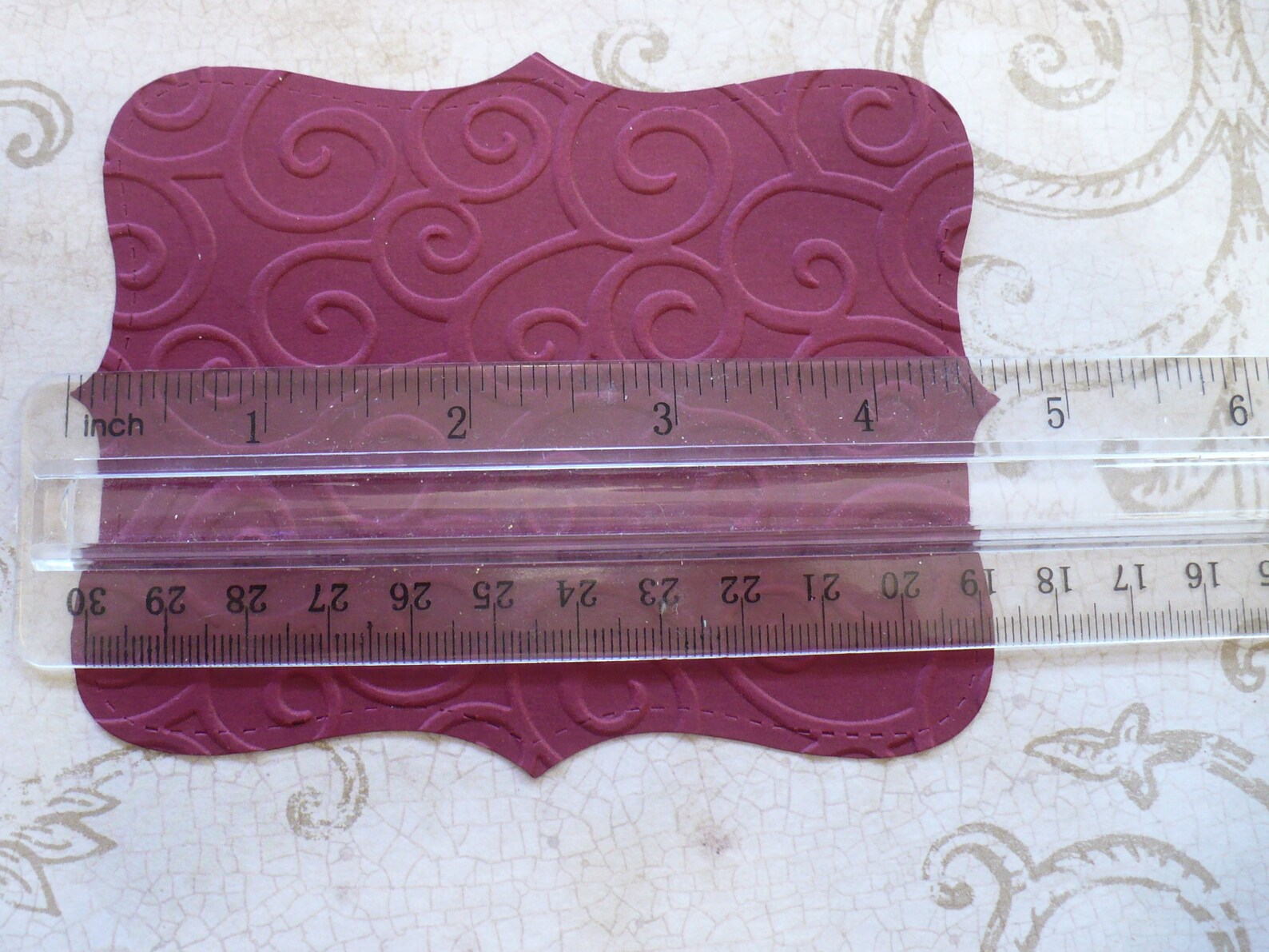 50 Embossed Note Shapes Die Cut Pieces Made From Rainbow Cardstock ...