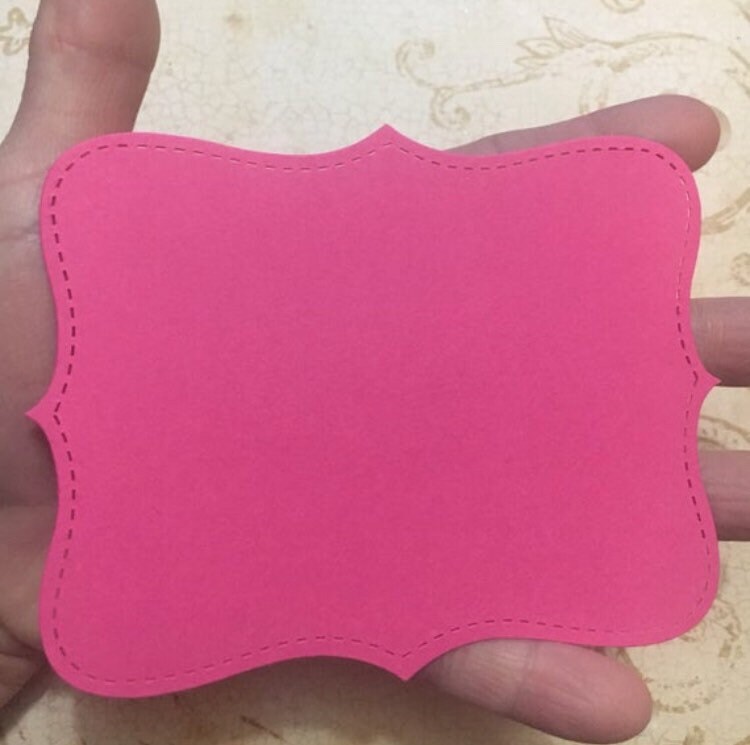 Cardstock Note 20 Cardstock Note Bracket Shapes Bright Asst Color for Crafts Card ...