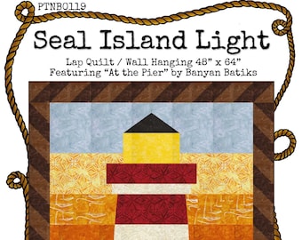 Seal Island Light Download Lap Quilt Pattern