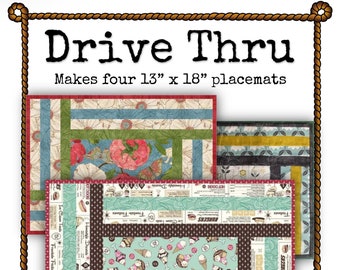 Drive Thru Placemat Quilt Pattern Download