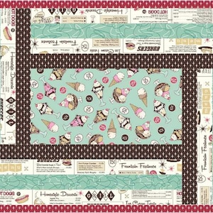 Drive Thru Placemat Quilt Pattern Download image 2