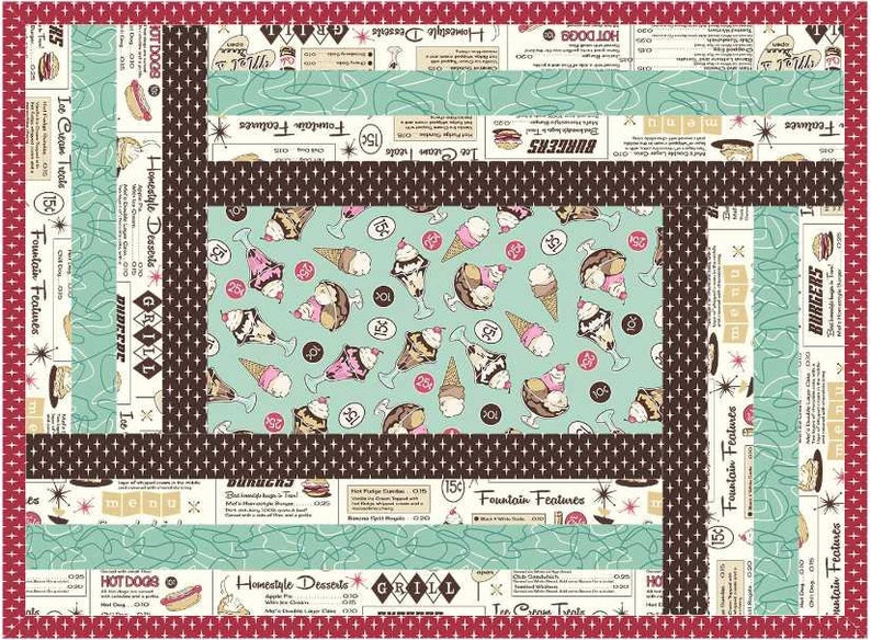 Drive Thru Placemat Quilt Pattern Download image 2