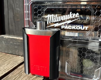 ¡Soporte para termo YETI Flask en el sistema PACKOUT 2.0 de Milwaukee!