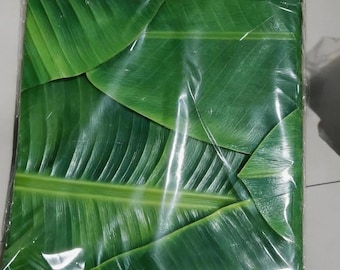 Papel encerado ecológico estilo hoja de plátano para envasado de alimentos