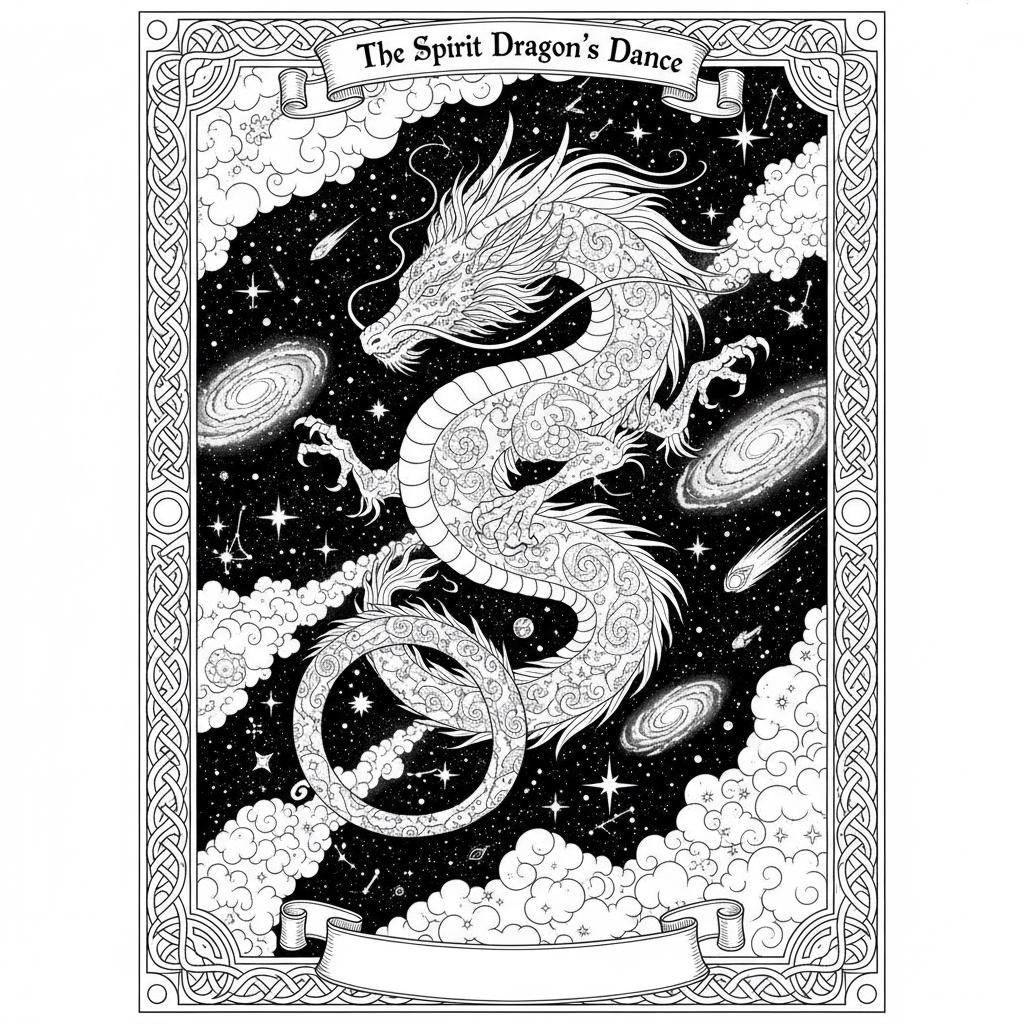 Dragon Maps Colouring In Coloring Book