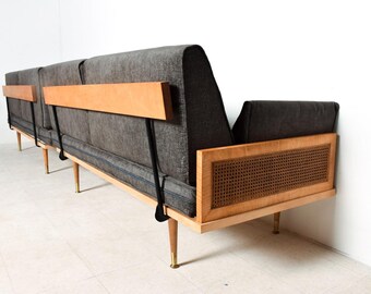 Caned Sofa Etsy