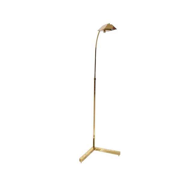 Modern Brass Floor Lamp