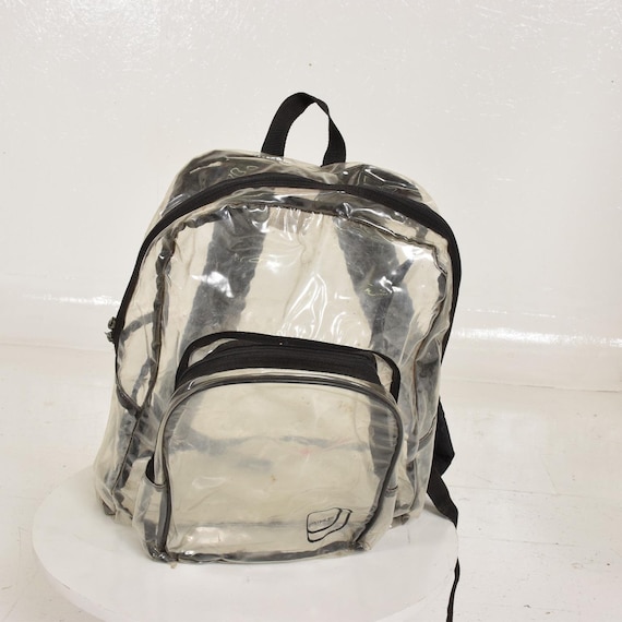 nike transparent backpack