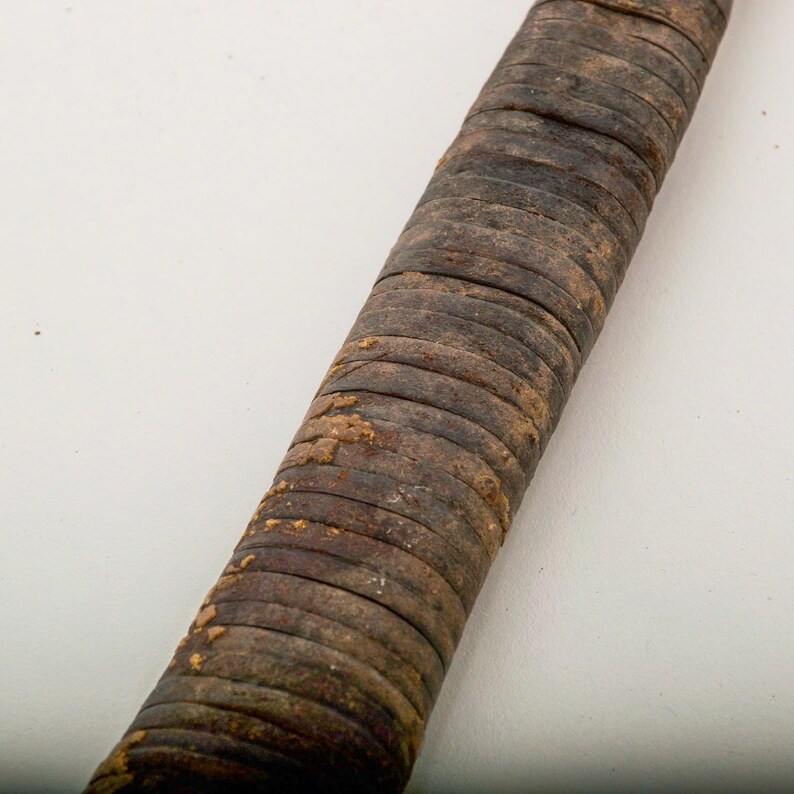 Antique Hammer Vintage Tool Stacked Leather Handle on Etsy