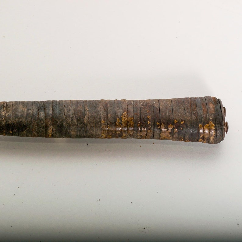 Antique Hammer Vintage Tool Stacked Leather Handle on Etsy