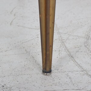 Coffee Table Floating Marble Bronze Legs Eugenio Escudero Mexican Modernism 1950s image 3