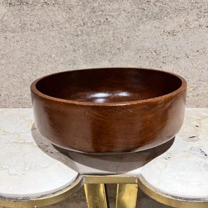 1960s Danish Modern Teak Bowl Style Dansk Denmark
