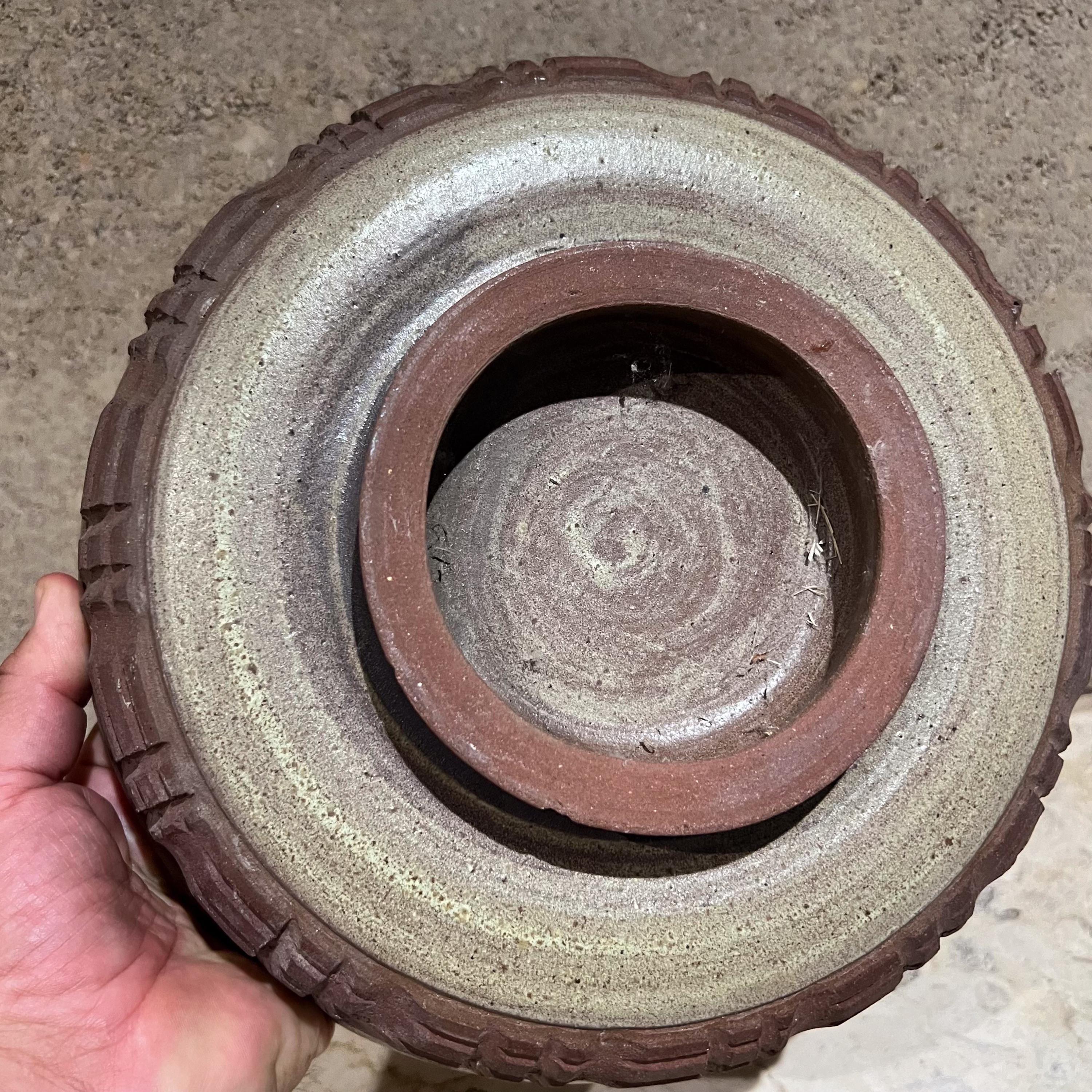 1970s Studio Art Pottery Modern Texturized Bowl - Etsy