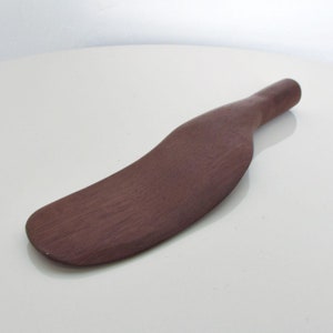 Teak Knife Modern Sculpture Mid Century Art 1960s image 2