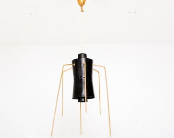 Style of Stilnovo SPIDER Leg Chandelier Pendant Light from Italy 1950s