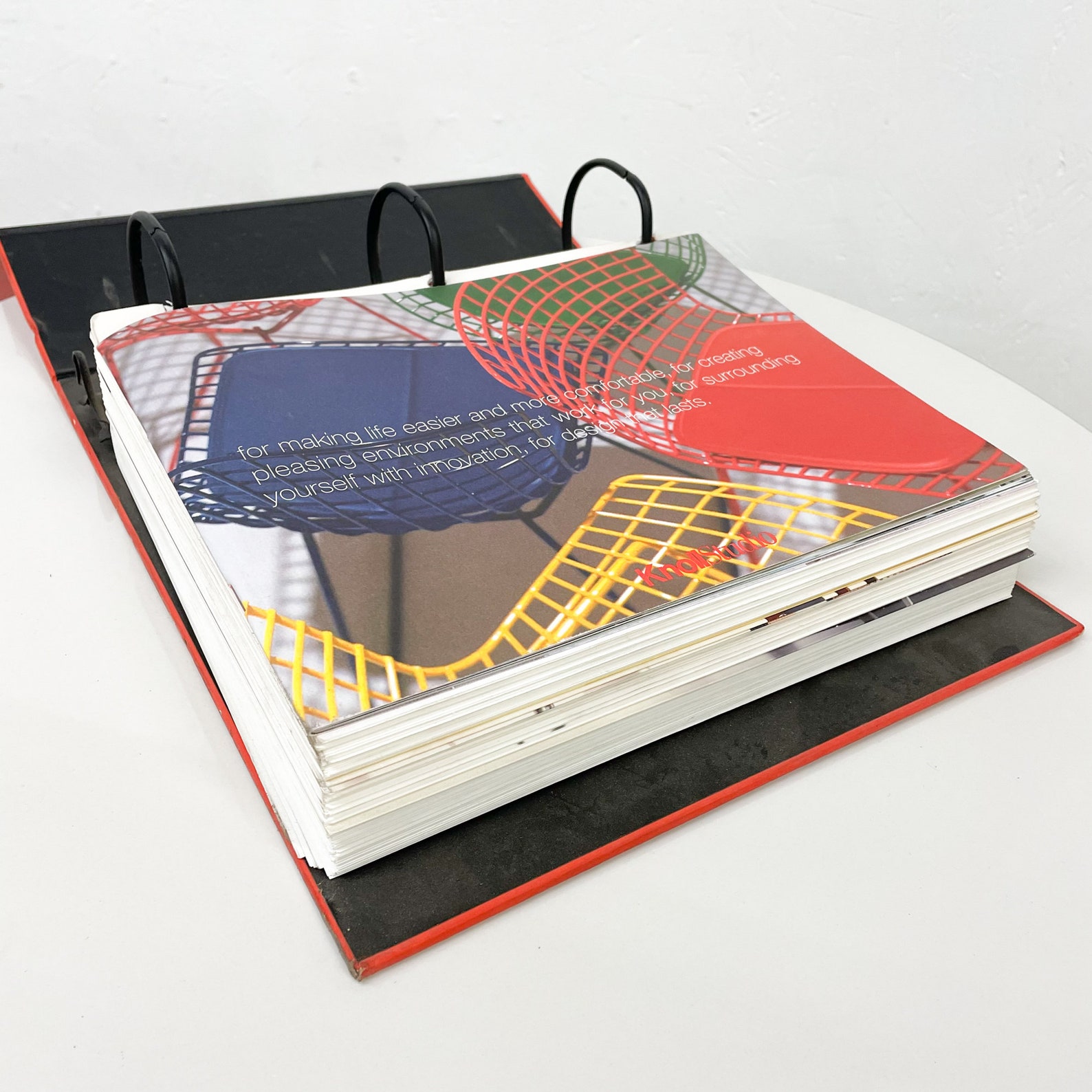 Knoll Studio Catalog 2004 Mid Century Modern Furniture Etsy