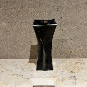 Sculptural Art Nouveau Flower Vase signed