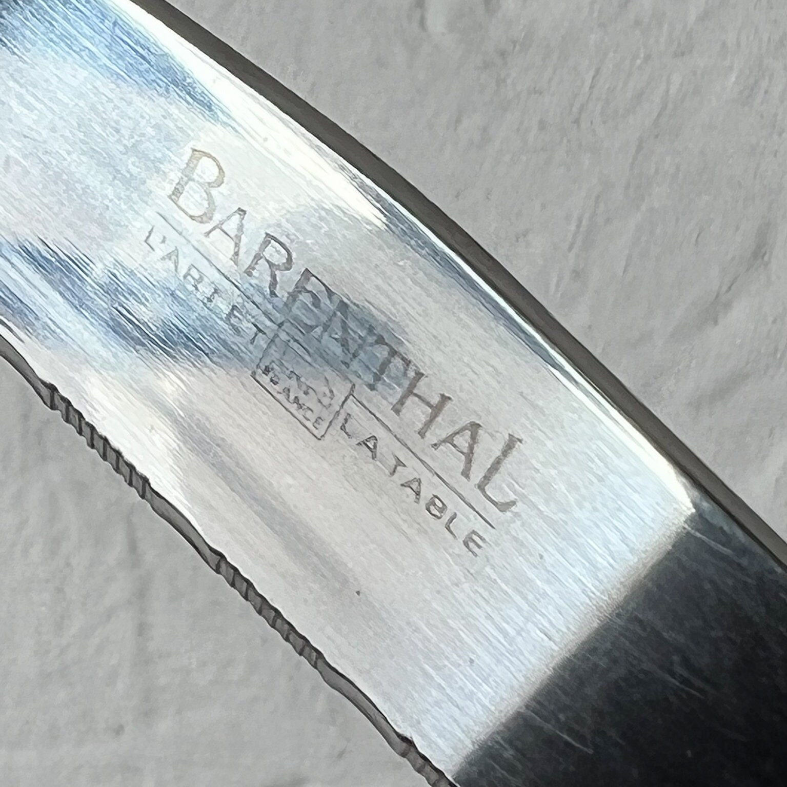 Laguiole Barenthal Black 3 Steak Knives Jean Dubost L'artet La Table
