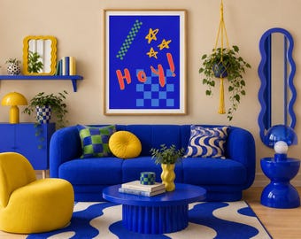 Unique Hoy Digital Wall Art decor Print-ready