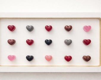 Gummy Heart-Inspired Resin Wall Art – Handmade Girls Room, Nursery & Office Decor