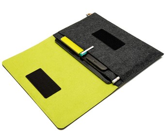 Felt iPad Sleeve – Fits with Magic Keyboard/Smart Keyboard/Other. Available for iPad Pro 11" 12.9", iPad Air,, iPad 10, Other Brands