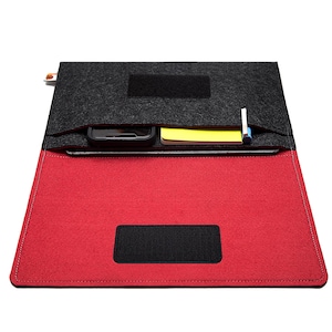 Handmade Felt Cover for Supernote Nomad / Supernote Manta | Customizable Case with Pen Holder & Accessories Pocket | Fits with Folio