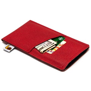 Funda para teléfono con tarjetero: funda fina para iPhone, Samsung y Pixel, ideal como regalo para él o para ella.