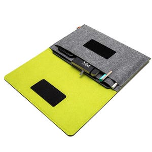 Handmade Felt Cover for Supernote Nomad / Supernote Manta | Customizable Case with Pen Holder & Accessories Pocket | Fits with Folio