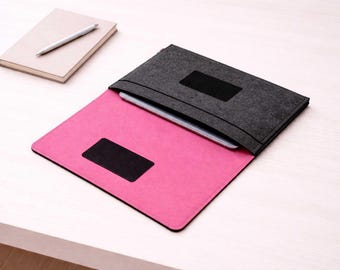 iPad Sleeve with Pocket, Protective Slim Tablet Case for iPad Pro Air 11 13