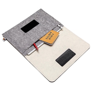 Custodia in feltro per reMarkable Paper Pro/2/1 – Custodia protettiva con tasca per pennarello. Adatta a Book/Type Folio