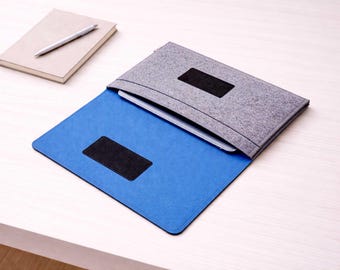 Handmade Tablet Case for iPad Pro Air 11 12.9 13, Sleeve with Pocket, Keyboard Compatible