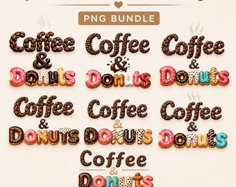 Lustiges Kaffee-Shirt PNG-Bundle, Kaffee-Liebhaber-Geschenk, Sublimations-Designs