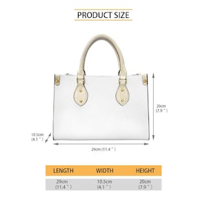 Personalized Mickey Mouse Disney Cartoon Leather Bag Handbag,Mickey Woman Purse,Mickey Lover's Handbag,Custom Leather Bag, Crossbody Bag Handles Bag