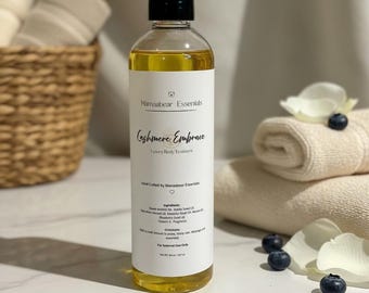 Body Oil | Cashmere Embrace Body Oil | Moisturizing Body Oil for Dry Skin | Hydrating Body Oil | Handmade Skincare