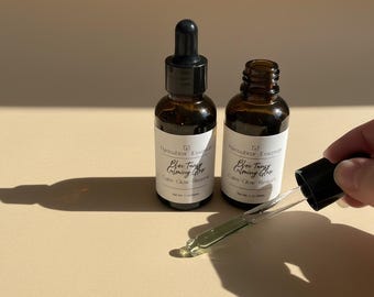 Face Oil for Glowing Skin | Blue Tansy Facial Oil | Hydrating Face Serum | Natural Skincare | Dry Skin Oil | Calming Face Oil
