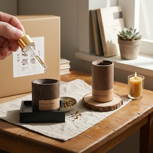 Black Walnut Oil Diffuser • Indoor Fragrance and Stress Relief • Fresh Air & Sleep Aid