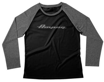 Ampeg Tri-Blend 3/4 Sleeve Raglan x Black
