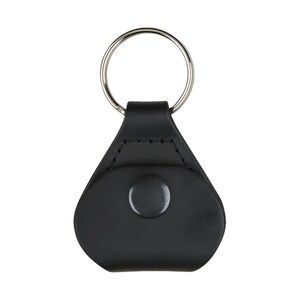 Fender leather guitar pick holder keychain image 4