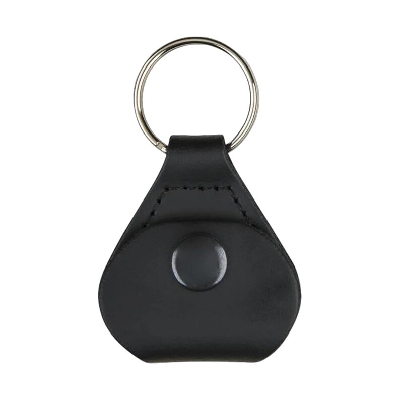 Fender leather guitar pick holder keychain image 4