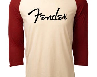 Fender Raglan Cream Tee