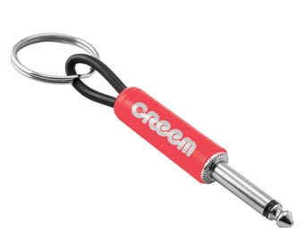 CREEM Logo Guitar Plug Keychain