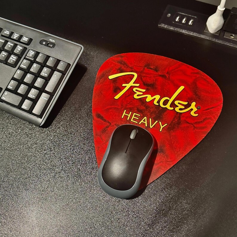 Fender Guitar Pick Mousepad image 4