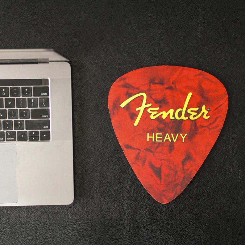Fender Guitar Pick Mousepad image 3